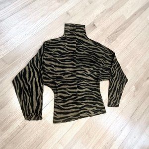 Cami Mock Turtleneck Dolman Sleeve Top